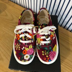 Keds x Rifle Paper Co Champion Seasonal Blossom Floral Sneakers - Kids Size 9